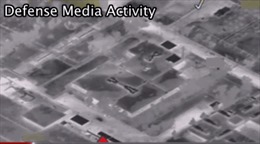 12 chiến đấu cơ Mỹ hợp lực dội bom kho vũ khí hóa học IS