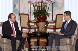 Thủ tướng Nguyễn Xuân Phúc hội kiến lãnh đạo Hong Kong 