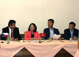 Trưởng Ban Dân vận TW Trương Thị Mai thăm CH Séc