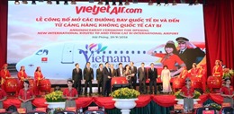 Vietjet công bố thêm hai đường bay đi quốc tế 