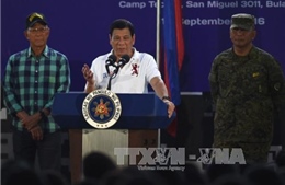 Tổng thống Philippines tuyên bố cần có Mỹ ở Biển Đông