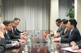 Phó Thủ tướng Phạm Bình Minh gặp Thứ trưởng Ngoại giao Mỹ