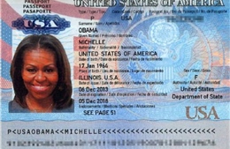 Tin tặc tung hộ chiếu nghi của đệ nhất phu nhân Mỹ Michelle Obama