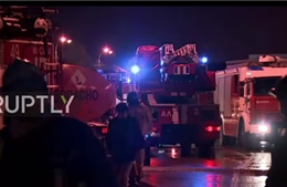 8 lính cứu hỏa Nga thiệt mạng khi chữa cháy 