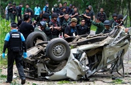 Nổ bom ở Thái Lan, 3 cảnh sát thiệt mạng 
