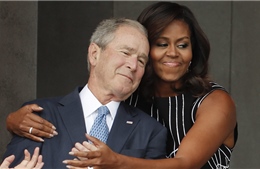 Tình bạn đẹp giữa ông Bush và Đệ nhất Phu nhân Mỹ