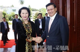 Báo chí Lào đánh giá cao chuyến thăm của Chủ tịch Quốc hội 