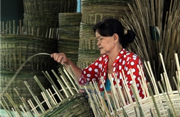 Bảo tồn nghề đan lát truyền thống ở Ngã Bảy