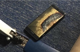 Samsung Note 7 bốc khói, máy bay Mỹ sơ tán khẩn