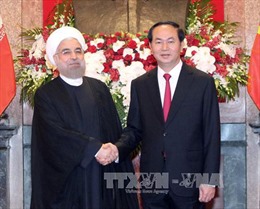 Tổng thống Iran kết thúc chuyến thăm Việt Nam