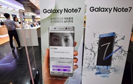 Samsung thu hồi Galaxy Note7 và hoàn tiền cho khách hàng 