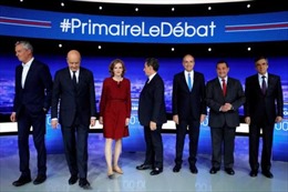 Bầu cử Pháp: Bảy ứng viên cánh hữu tranh luận trên truyền hình 