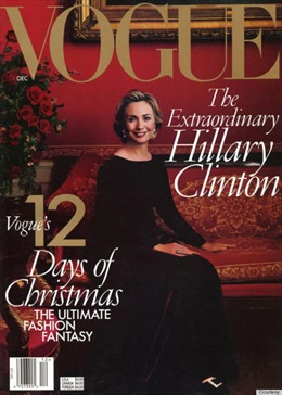 Tạp chí thời trang Vogue phá vỡ truyền thống ủng hộ bà Clinton