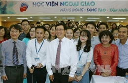 Phó Thủ tướng Phạm Bình Minh dự khai giảng Học viện Ngoại giao 
