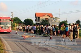 Xe máy đâm nhau tại Quảng Ninh, 2 thanh niên chết tại chỗ