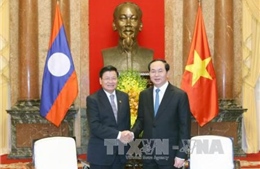 Chủ tịch nước tiếp Thủ tướng Lào Thongloun Sisoulith