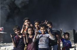 Những đứa trẻ của Mosul ngày chiến sự