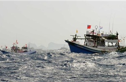 Tàu cá Đài Loan cháy ngoài khơi biển Nhật Bản