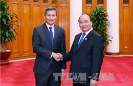Thủ tướng Nguyễn Xuân Phúc tiếp Bộ trưởng Ngoại giao Singapore