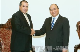 Thủ tướng Nguyễn Xuân Phúc tiếp Chủ tịch TTX Prensa Latina 