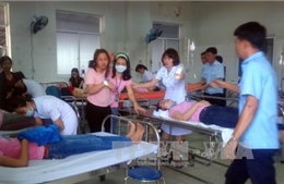 Nhiều công nhân ở Quảng Nam phải nhập viện do ngất xỉu 