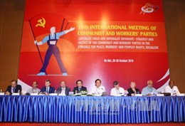 Khai mạc cuộc gặp quốc tế các đảng cộng sản và công nhân