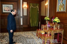 Thủ tướng Nguyễn Xuân Phúc viếng Nhà vua Thái Lan