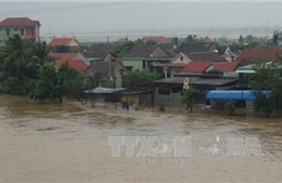 Mưa lớn suốt 3 ngày tại Quảng Bình, nhiều xã bị chia cắt