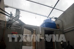 Lốc xoáy tại Quảng Bình, cả trăm ngôi nhà bị tốc mái