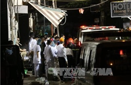 13 người thiệt mạng trong vụ cháy trên đường Trần Thái Tông