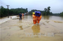 Mưa lớn diện rộng gây lũ lớn trên các sông 