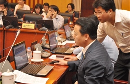 Bộ TN&MT đang giao lưu trực tuyến với nhân dân và doanh nghiệp