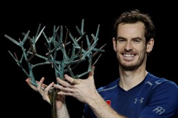 Murray vô địch Paris Masters