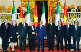 Thủ tướng Nguyễn Xuân Phúc tiếp Tổng thống Ireland Michael D. Higgins