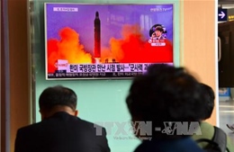 Hải quân ba nước tập trận theo dõi tên lửa của Triều Tiên 
