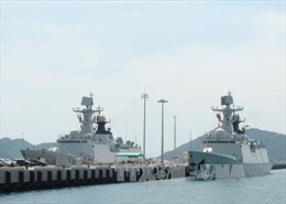 Tàu Cảnh sát biển Trung Quốc thăm Hải Phòng