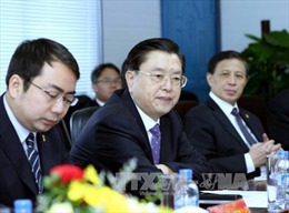 Ủy viên trưởng Nhân đại Trung Quốc Trương Đức Giang thăm Đà Nẵng