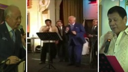 Ông Duterte và Thủ tướng Malaysia hát karaoke