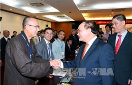 Thủ tướng Nguyễn Xuân Phúc gặp mặt trí thức Việt kiều tiêu biểu 