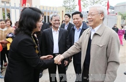  Tổng Bí thư dự Ngày hội đại đoàn kết toàn dân tộc tại Bắc Ninh 