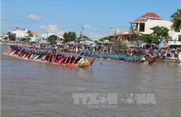 Tưng bừng lễ hội Ok Om Bok tại Trà Vinh