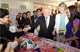 Tổng thống Ireland Michael Higgins kết thúc tốt đẹp chuyến thăm Việt Nam