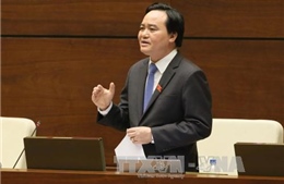 Bộ trưởng Phùng Xuân Nhạ đã đề ra những giải pháp cho ngành giáo dục 