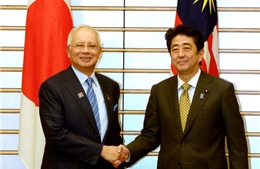Lãnh đạo Nhật Bản, Malaysia nhất trí quan điểm về Biển Đông