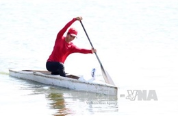  Hà Nội dẫn đầu giải Đua thuyền Rowing và Canoeing
