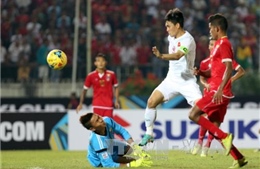 Báo quốc tế ca ngợi Công Vinh sau bàn thắng trước Myanmar