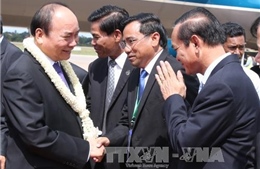 Thủ tướng tới Campuchia dự Hội nghị CLV 9
