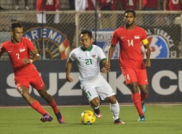Vượt qua tuyển Singapore, Indonesia giành vé đi tiếp