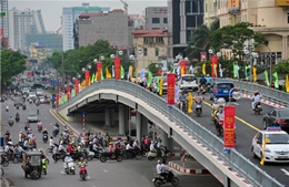 Phân luồng giao thông nút giao Láng Hạ - Thái Hà