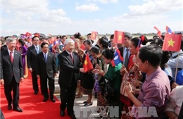 Tổng Bí thư Nguyễn Phú Trọng thăm tỉnh Bolikhamsai